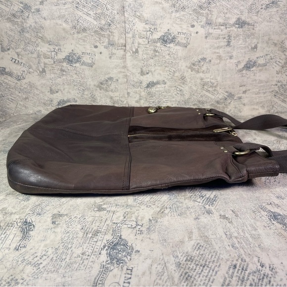 Kipling Leather Large Tote Bag - Picture 4 of 11